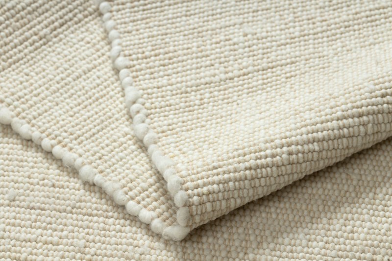 Dywan wełniany Nepal 2100 natural krem - bok