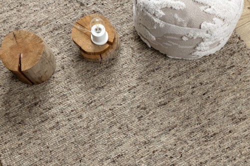 Dywan wełniany płaskotkany Nepal 1200 natural piaskowy - wzór