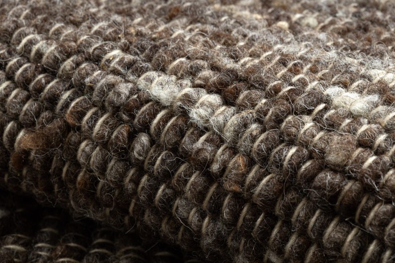 Dywan wełniany Nepal 2100 natural brąz - splot