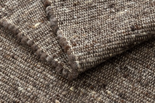 Dywan wełniany Nepal 2100 natural brąz - bok