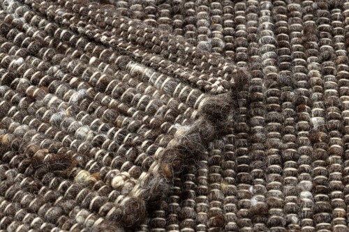 Dywan wełniany Nepal 2100 natural brąz - spód