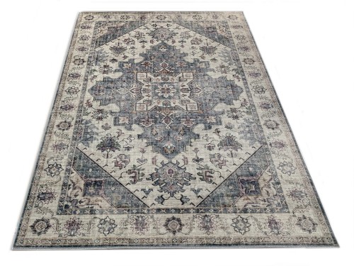 Rzut ukośny dywanu tradycyjnego vintage JZ-1205A Flannel Printed