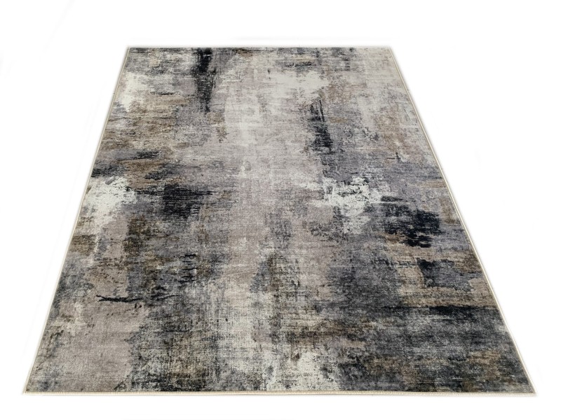 Rzut ukośny dywanu nowoczesnego JZ-1113 Flannel Printed