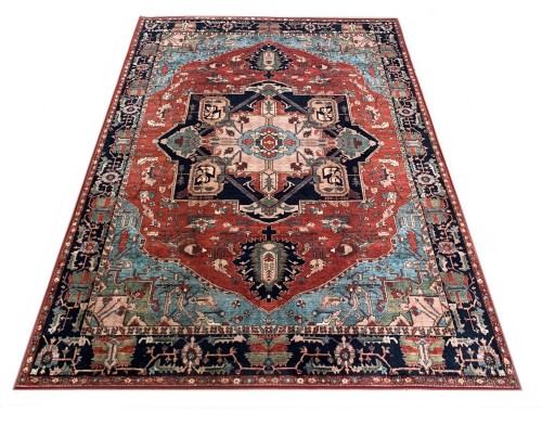 Rzut ukośny dywanu tradycyjnego JZ-988 Flannel Printed