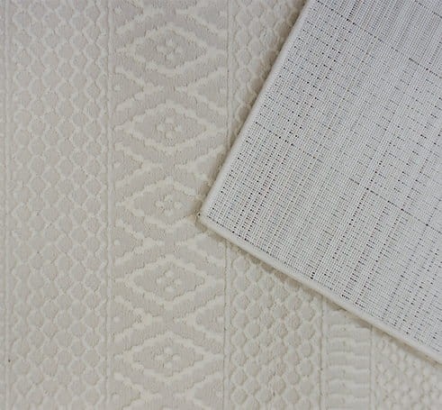 Dywan geometria Zurich 1901 kremowy - spód