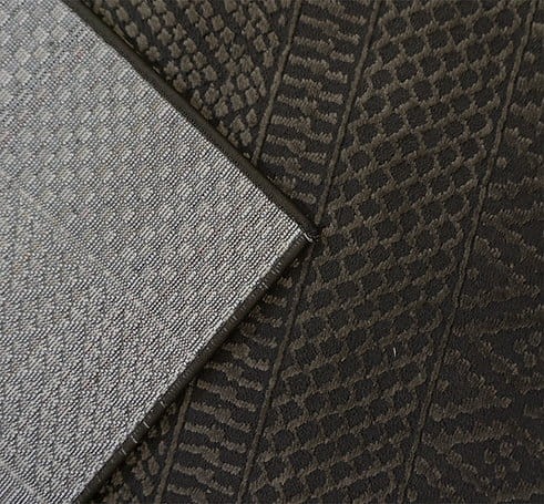 Dywan geometria Zurich 1901 ciemno szary - spód