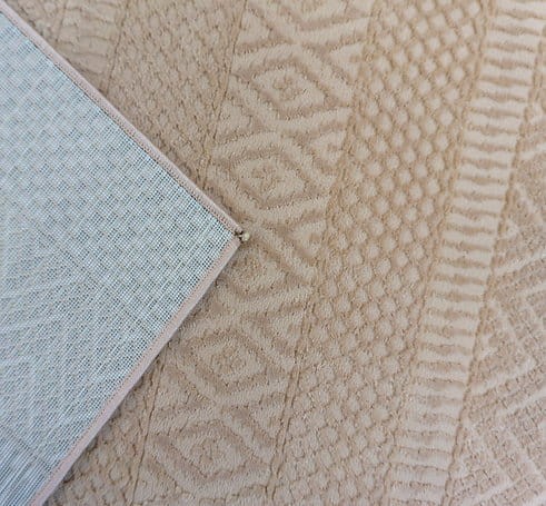 Dywan geometria Zurich 1901 różowy - spód