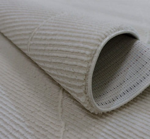 Dywan geometria Zurich 1903 kremowy - bok