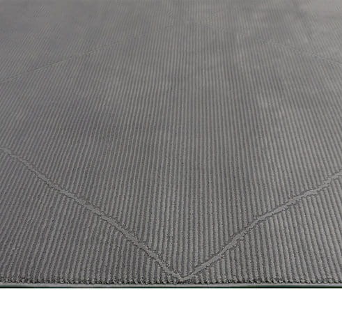 Dywan geometria Zurich 1903 szary - brzeg