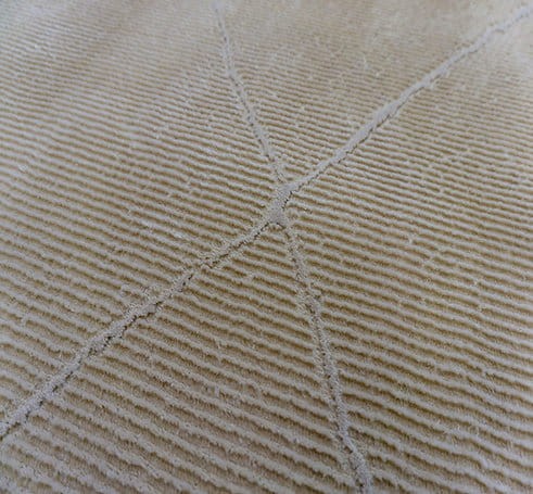 Dywan geometria Zurich 1903 żółty - runo