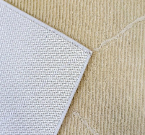 Dywan nowoczesny Zurich 1903 żółty - spód