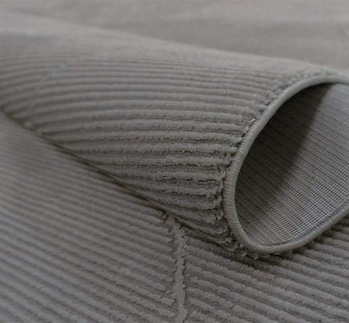 Dywan nowoczesny Zurich 1925 szary - bok