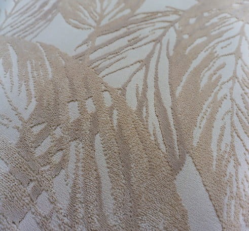 Dywan nowoczesny w liście Zurich 1925 różowy - runo