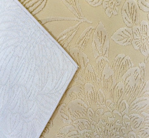 Dywan nowoczesny Zurich 1964 żółty - spód