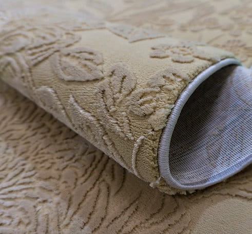 Dywan nowoczesny Zurich 1964 żółty - bok