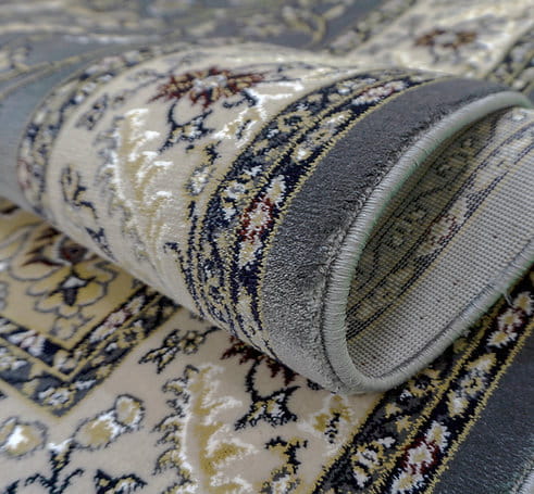 Dywan tradycyjny Shahrazad 4800 szary - bok