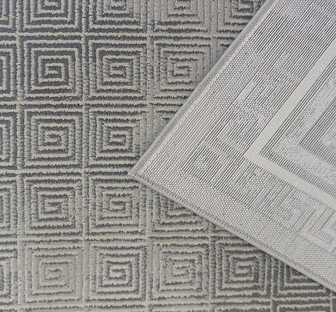 Dywan Art Deco Esprit 3602 szary - spód