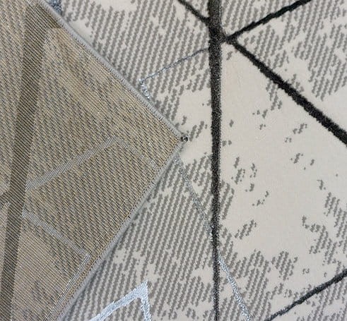 Dywan nowoczesny Esprit 3608 szary - spód