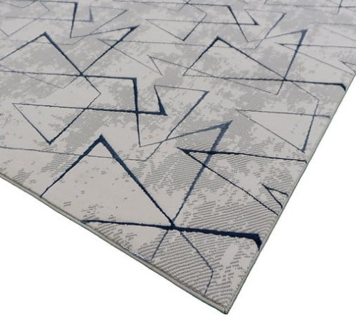 Dywan nowoczesny Esprit 3608 szaro-niebieski - róg