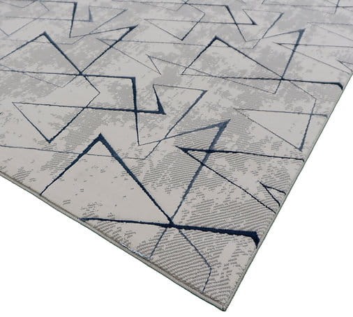Dywan nowoczesny Esprit 3608 szaro-niebieski - róg