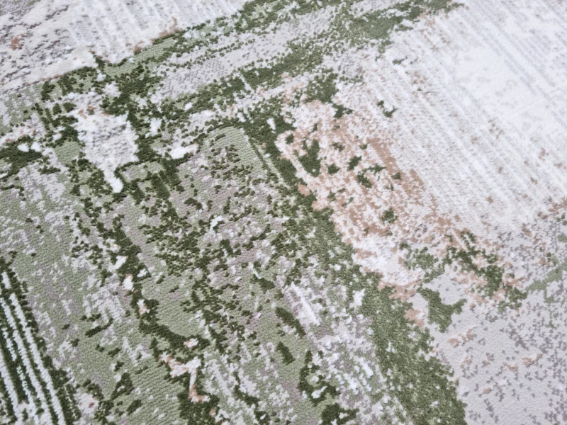 dywan syntetyczny exclusive  KOŁO 167 CREAM GREEN _dywanywitek_pl_6