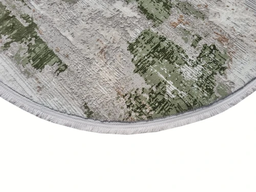 dywan syntetyczny exclusive  KOŁO 167 CREAM GREEN _dywanywitek_pl_2