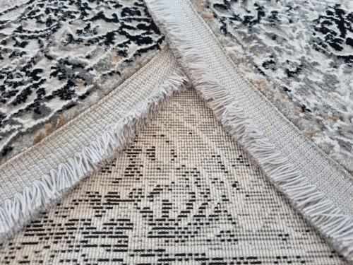 Dywan EXCLUSIVE 249 gray-black koło _dywanywitek_pl_5