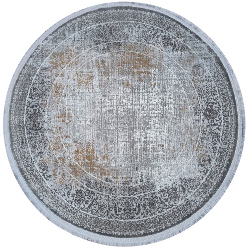 Dywan EXCLUSIVE 489 gray koło _dywanywitek_pl_