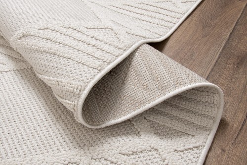 Runo kremowego dywan boho Milano 038