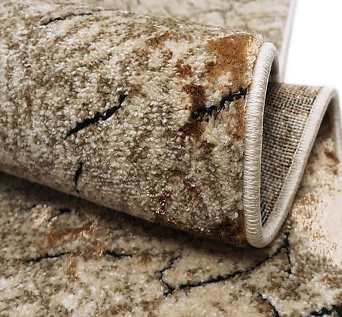 Dywan nowoczesny Miami Plus 0300 beżowy - bok