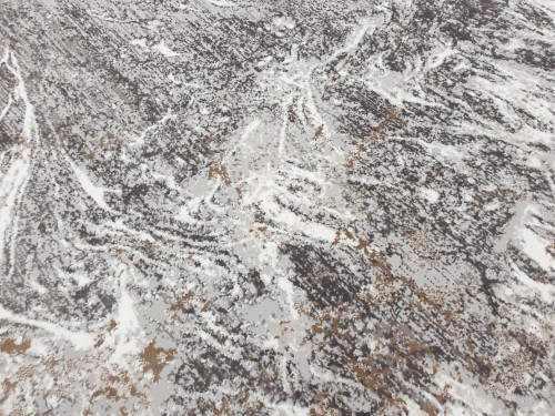 Runo dywanu wzór marmur Exclusive 101 beżowo-złotego