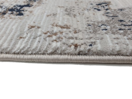 Brzeg dywanu nowoczesnego Exclusive 167 granatowego