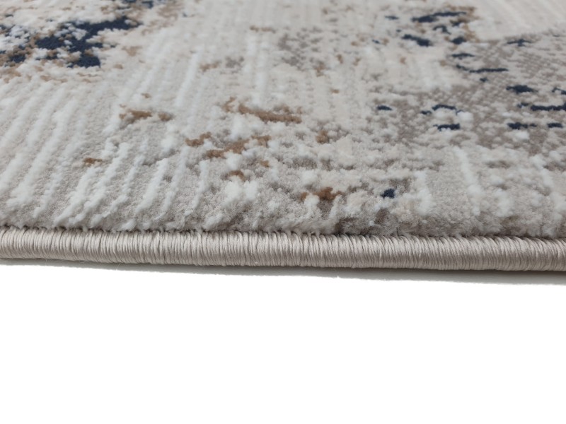 Brzeg dywanu nowoczesnego Exclusive 167 granatowego