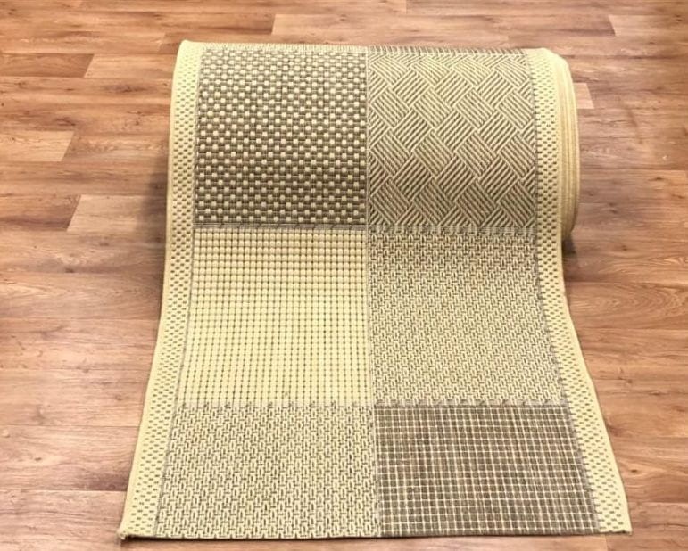 Chodnik sznurkowy SUVA Krata jasna podgumowany _dywanywitek_pl_2