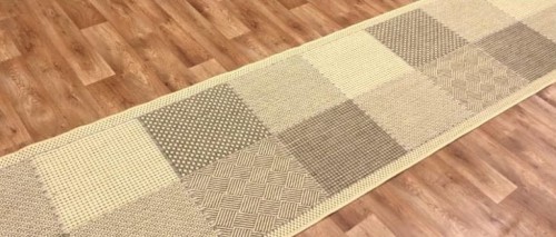 Chodnik sznurkowy SUVA Krata jasna podgumowany _dywanywitek_pl_4