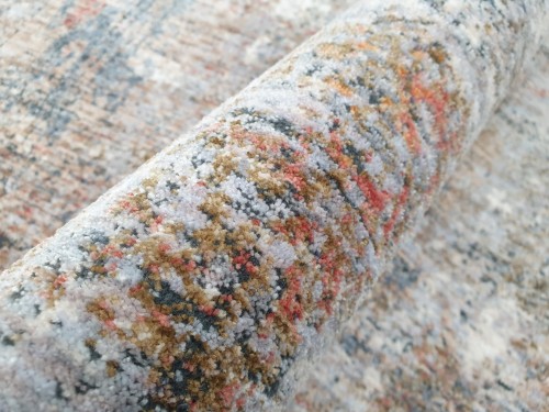 Runo dywanu okrągłego Kentucky 560 niebieskiego