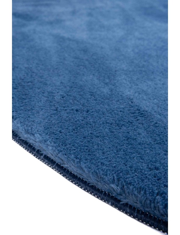Dywan pluszowy Loren niebieski kształt stone _dywanywitek_pl_4