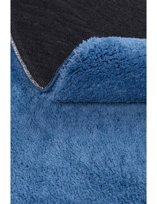 Dywan pluszowy Loren niebieski kształt stone _dywanywitek_pl_5