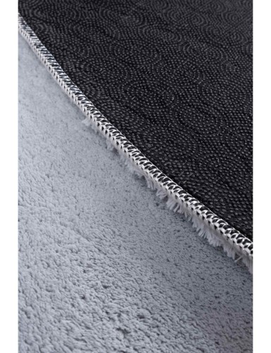 Dywan pluszowy Loren szary kształt stone _dywanywitek_pl_3