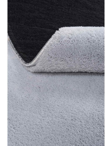 Dywan pluszowy Loren szary kształt stone _dywanywitek_pl_5