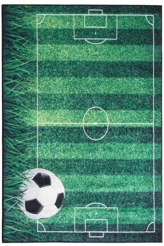 Dywan dla dzieci KIDS zielony wzór Boisko