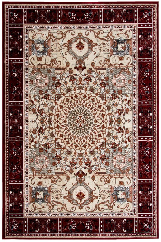 Dywan Dywilan Rich WIEDEŃSKI BEŻOWO-CZEROWNY_dywanywitek_pl_