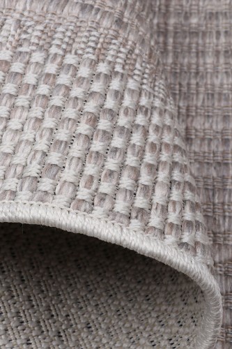 Bok beżowego dywanu Oria 88013/YV7-J