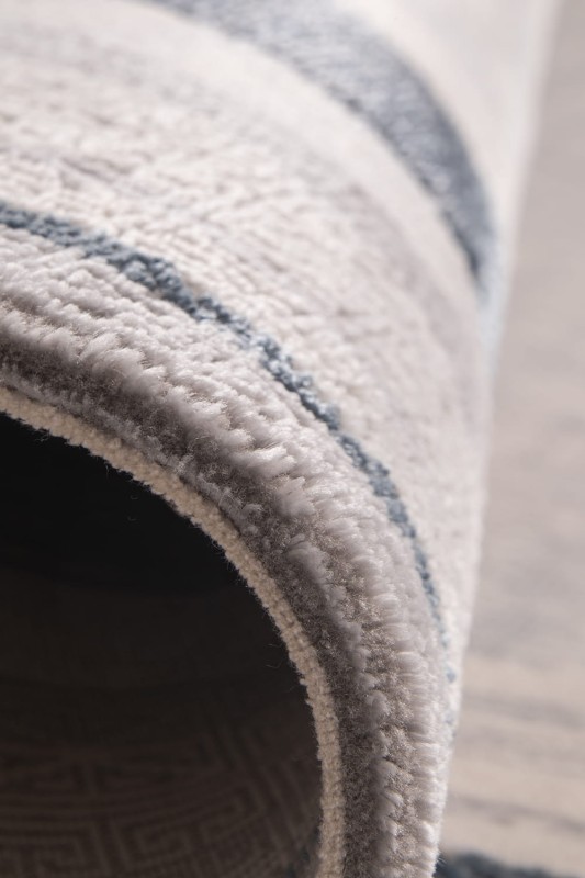 Runo szaro niebieskiego dywanu Galeria GL002M