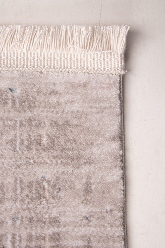 Detal beżowo niebieskiego dywanu galeria gl048v