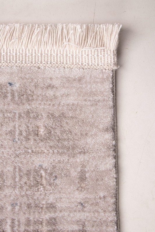 Detal beżowo niebieskiego dywanu galeria gl048v