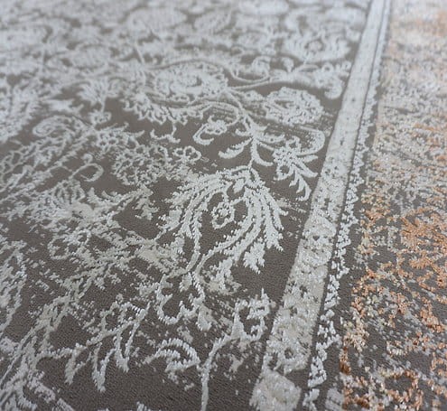 Wzór beżowego dywanu tradycyjnego Allianz 6301