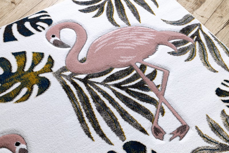 dywan-petit-garden-flamingi-liscie-monstery-krem-dywanywitek-4