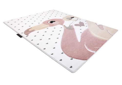 dywan-petit-flamingi-serduszka-krem-dywanywitek-7