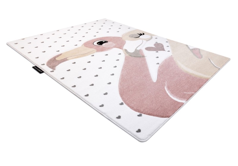 dywan-petit-flamingi-serduszka-krem-dywanywitek-7